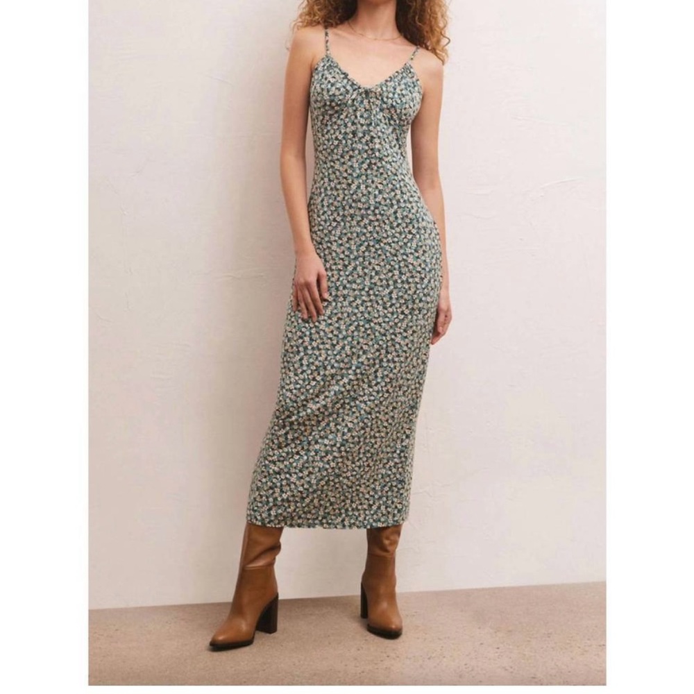 Z Supply Melinda Ditsy Floral Midi Dress
